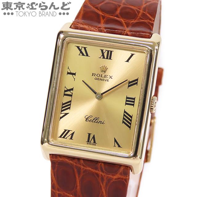断捨離中❗️ロレックス　アンティーク　チェリーニ ロレックス チェリーニ レディース 1975年製 Ref.4082 18金無垢 フル