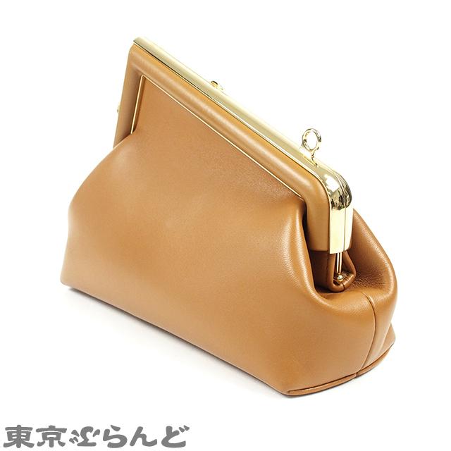 FENDI（フェンディ） ファースト スモール 8BP129 ブラウン レザー