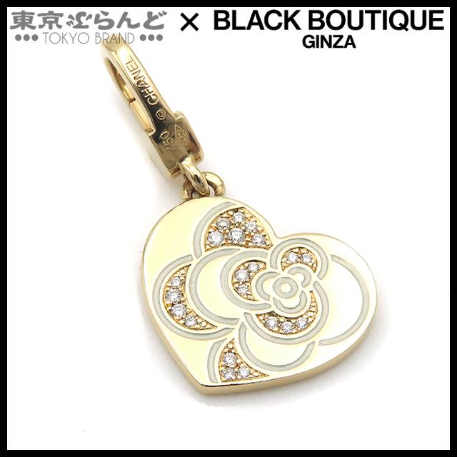 CHANEL（シャネル） カメリア ハート ペンダントトップ K18YG