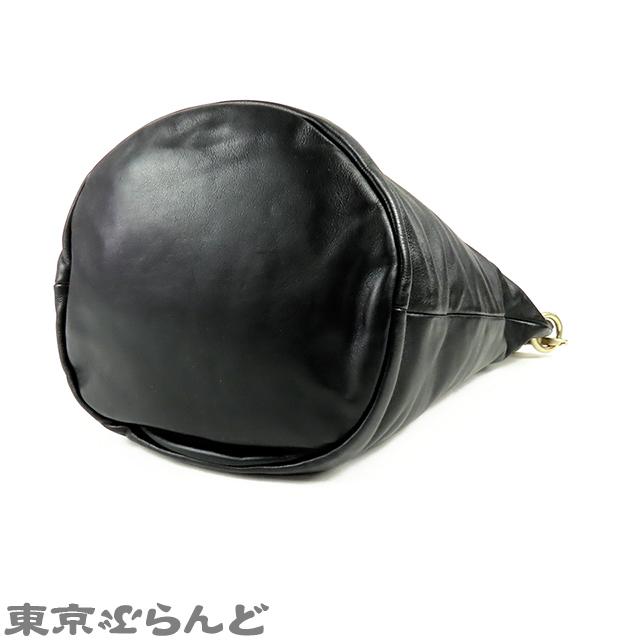 CHANEL ビンテージ　バケツ型バッグ CHANEL】【マットゴールド金具】シャネル『ココマーク バケツ型バッグ