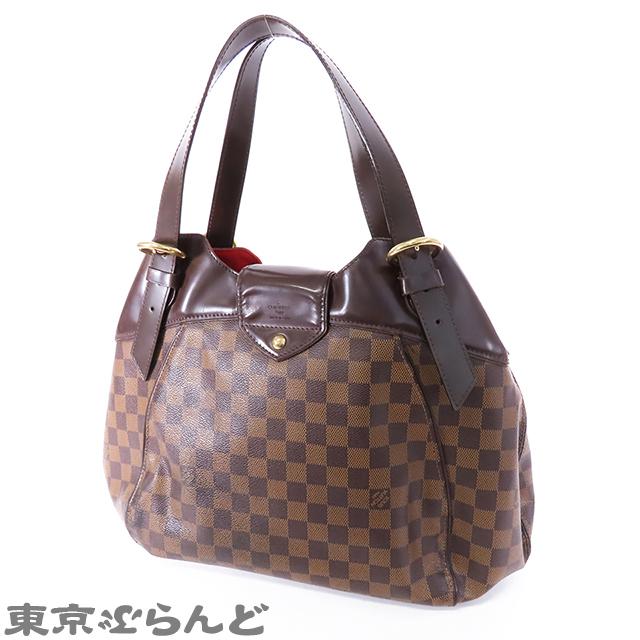 ルイヴィトン LOUIS VUITTON システィナ GM N41540 ダミエキャンバス ショルダーバッグ エベヌ ハンドバッグ レディース 101683983｜tokyobrand｜02