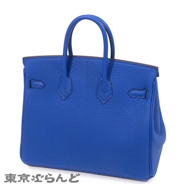 エルメス HERMES バーキン 25 U刻印 青 ブルーロワイヤル シルバー金具 トゴ ハンドバッグ レディース 展示未使用品 101685458｜tokyobrand｜02