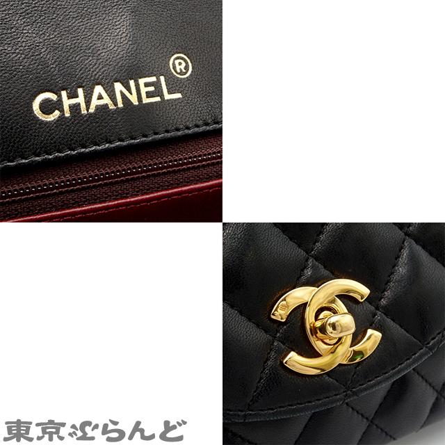CHANEL シャネル マトラッセ チェーンショルダーバッグ ブラック CHANEL シャネル マトラッセ チェーンショルダーバッグ ブラック