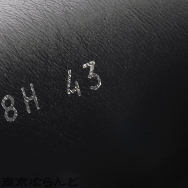 ディオール Dior ドライビングシューズ ブラック レザー 蜂 ビー 43