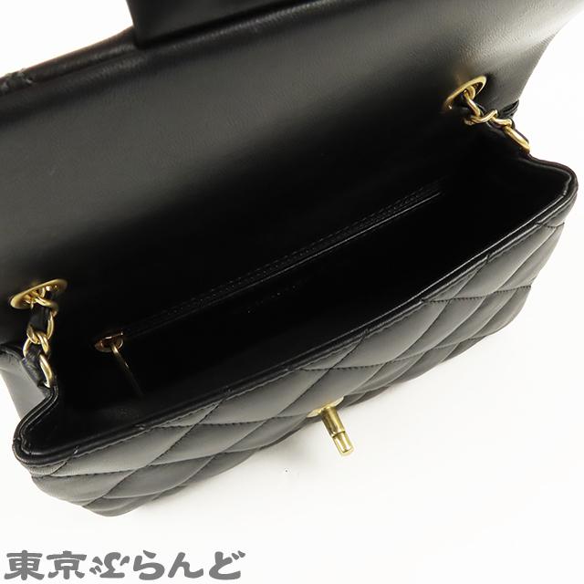 CHANEL（シャネル） チェーンショルダーバッグ ブラック ゴールド金具