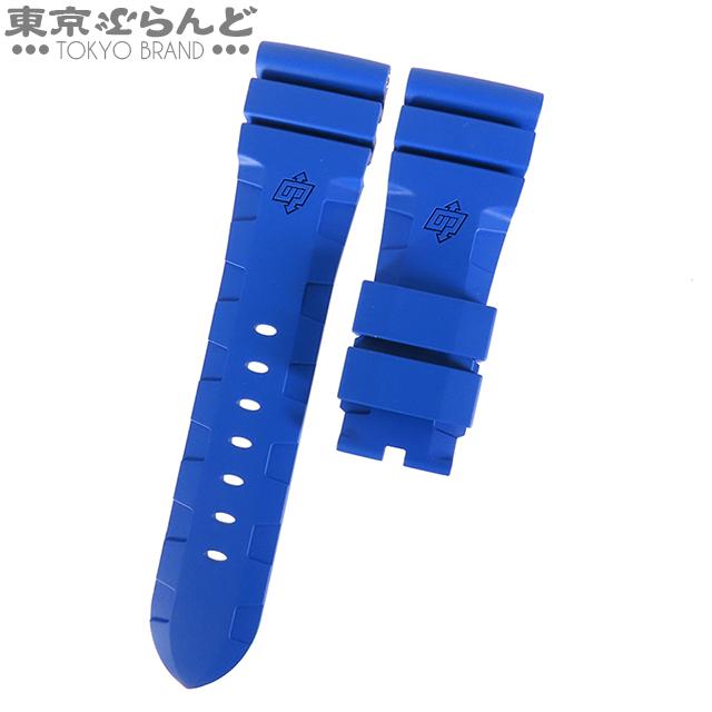 新品未使用PANERAI パネライ純正アリゲーターベルトブルー