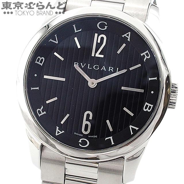 BVLGARI（ブルガリ） 3年保証 ソロテンポ ST 37 S ブラック SS