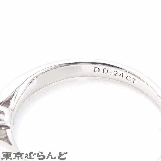 ティファニー TIFFANY&Co. ソリテール ハーモニー プラチナ Pt950 ダイヤモンド 8号相当 0.24ct リング・指輪 レディース 仕上済 101688403｜tokyobrand｜06