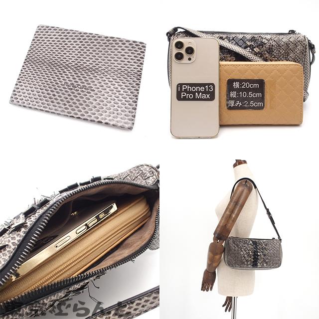 極美品 パイソン BOTTEGA VENETA イントレ　ショルダーバッグ ボッテガヴェネタ BOTTEGAVENETA イントレ ワンショルダーバッグ