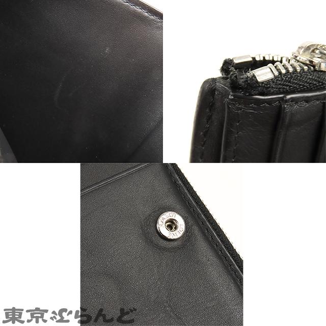 LOEWE（ロエベ） スリム コンパクト ウォレット C660W73X01 ブラック
