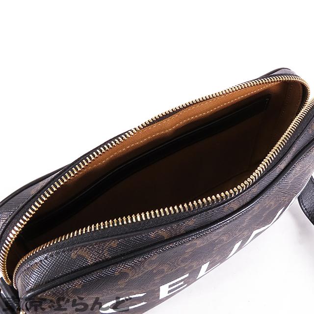 CELINE（セリーヌ） トリオンフ ショルダーバッグ 19450 ブラックx