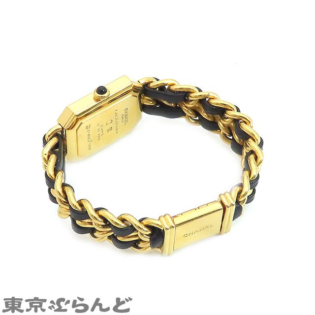 シャネル CHANEL プルミエール Sサイズ H0001 ブラック SS レザー 腕時計 レディース クォーツ式 電池式 101690075｜tokyobrand｜03