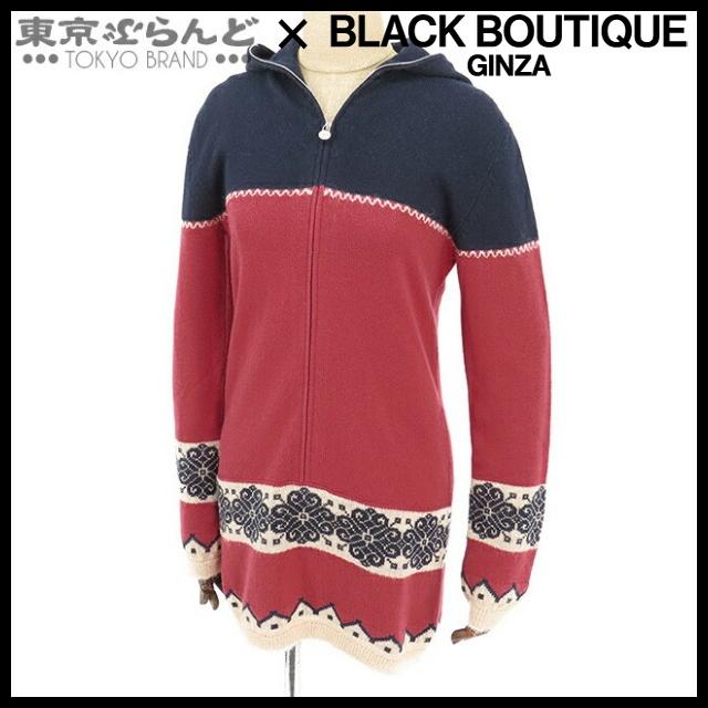 CHANEL（シャネル） ニット パーカー P46910K05918 ボルドー ネイビー