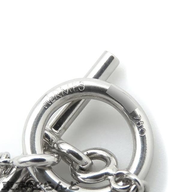 HERMES エルメス エシャペ ブレスレット K18WG トグルモチーフ HERMES エルメス エシャペ ブレスレット K18WG トグルモチーフ