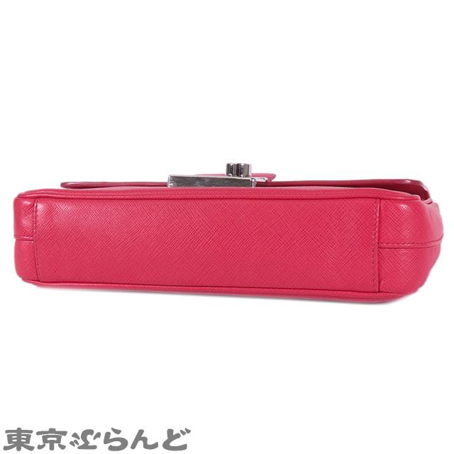 PRADA プラダ　テスート ビジュー チェーンショルダー クラッチバッグ美品 プラダ ショルダーバッグ/クラッチバッグ/チェーンウォレット バッグ