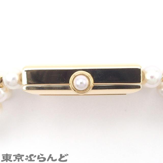 CHANEL（シャネル） マドモアゼル パールブレス 金無垢 H0007 ホワイト
