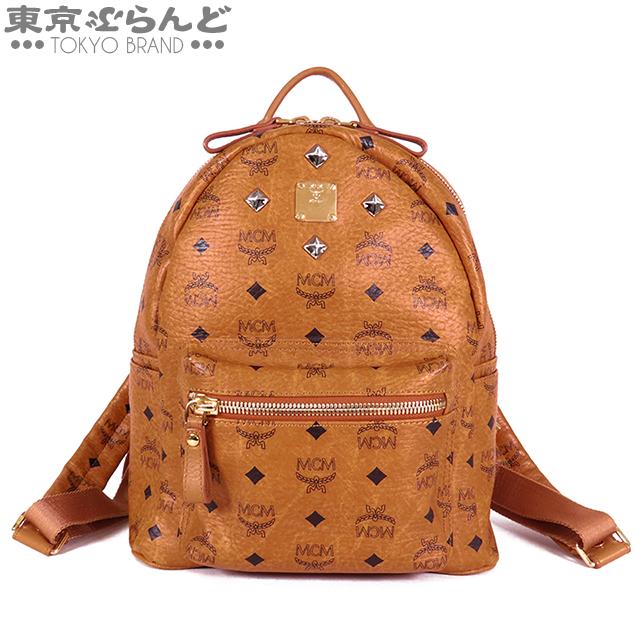 MCM（エムシーエム） ロゴグラム スタッズ リュック MMK2AVE20CO001