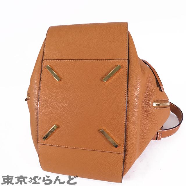 LOEWE ロエベ ハンモックミディアム  キャメル/ライトブラウン 38712KT38   ブラウン レディース / 240001152203 LOEWE（ロエベ） ハンモック ミディアム 387.12KT38 タン G金具 カーフ