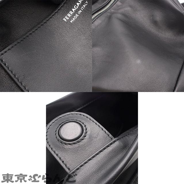Ferragamo(フェラガモ) レザー ホーボー ショルダー バッグ サルヴァトーレフェラガモ Salvatore Ferragamo ホーボーバッグ