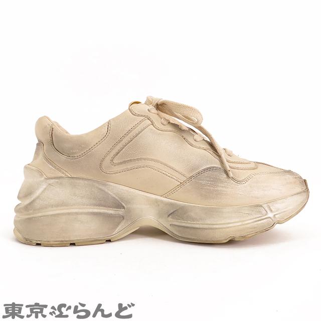 GUCCI グッチ ライトン マウス プリント レザー スニーカー GUCCI グッチ ライトン マウス プリント レザー スニーカー