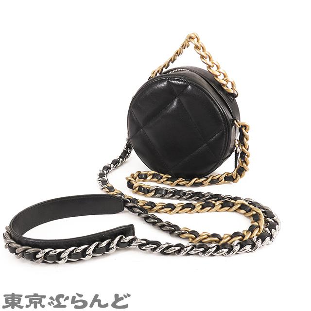 CHANEL シャネル 19 チェーンショルダーバッグ ブラック