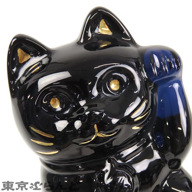 バカラ Baccarat 招き猫 ミッドナイトブルー ガラス クリスタル バカラ Baccarat 招き猫 ミッドナイトブルー ガラス クリスタル