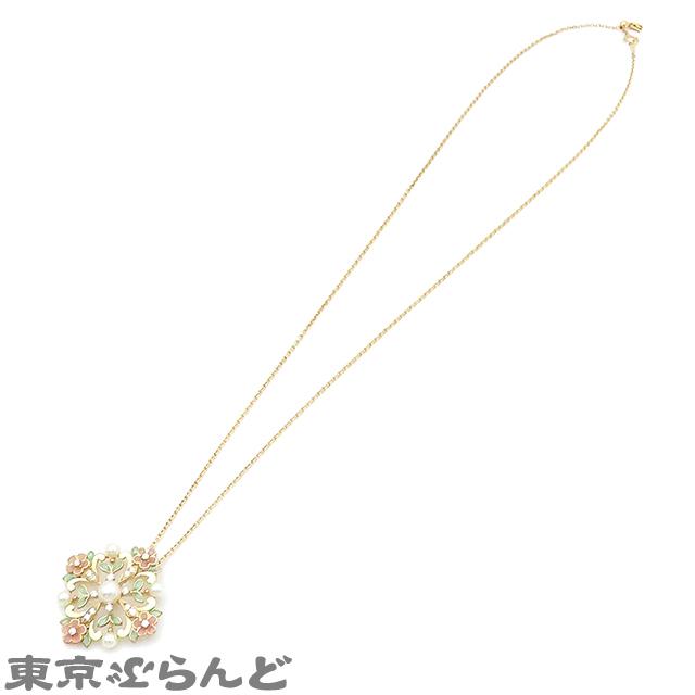 MIKIMOTO ミキモト プリカジュール ペンダント K18YG MIKIMOTO ミキモト プリカジュール ペンダント K18YG