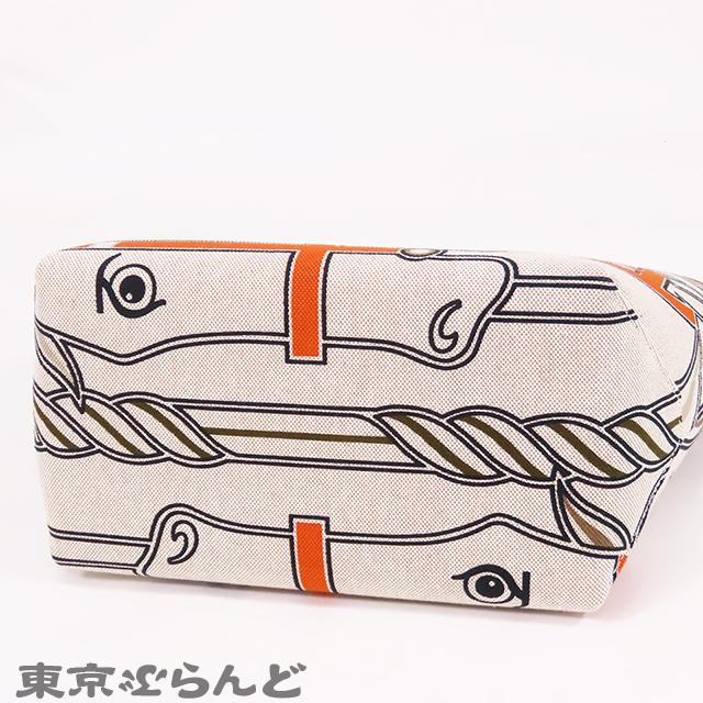 HERMES（エルメス） スティープル 25 B刻印 グリ・エクリュ トワル
