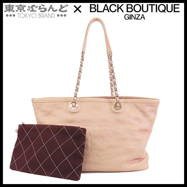 CHANEL（シャネル） ワイルドステッチ オンザロード ピンク 赤茶 