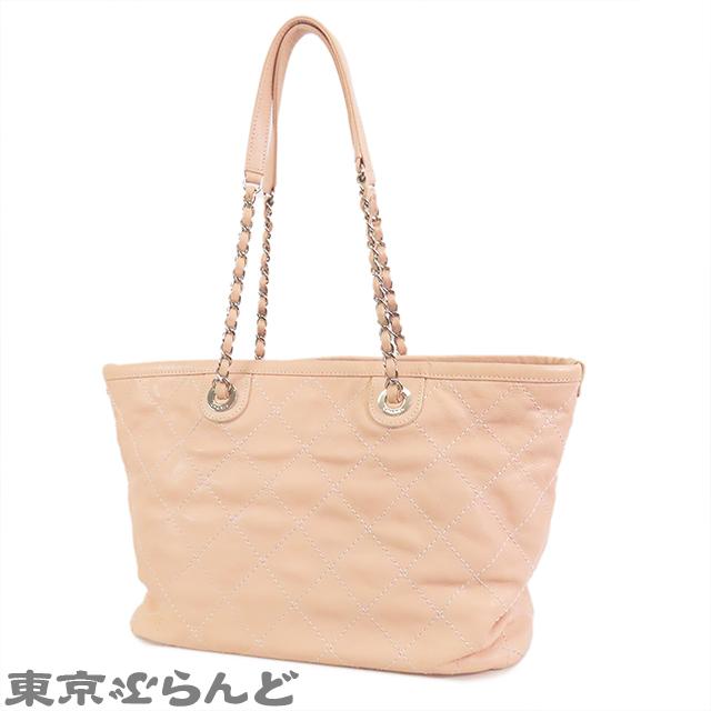 CHANEL（シャネル） ワイルドステッチ オンザロード ピンク 赤茶