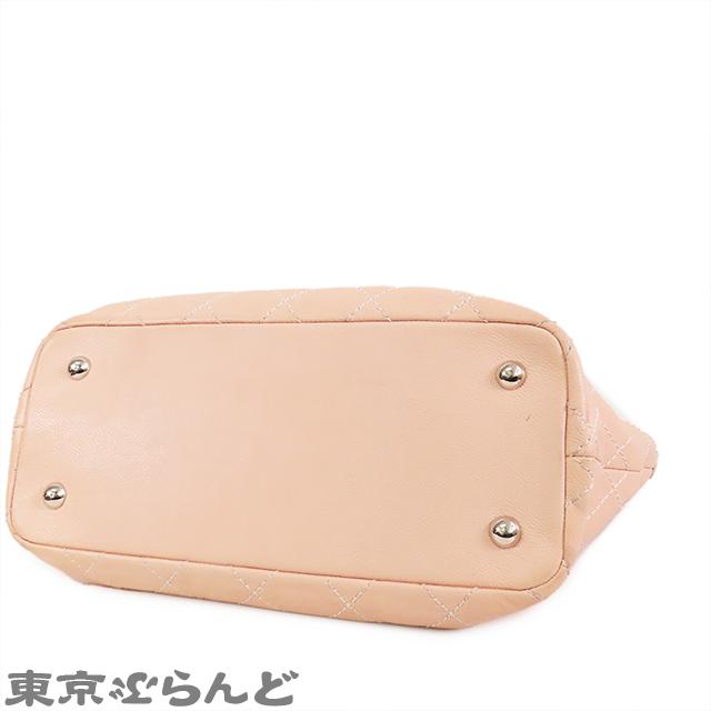 CHANEL（シャネル） ワイルドステッチ オンザロード ピンク 赤茶
