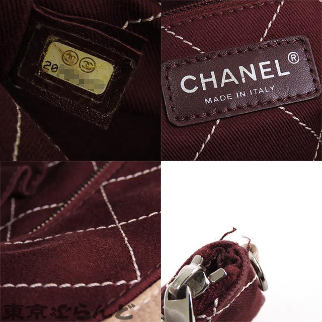 CHANEL（シャネル） ワイルドステッチ オンザロード ピンク 赤茶