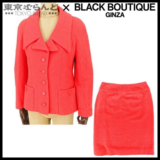 CHANEL シャネル スカートスーツ セットアップ P03329 ピンク ウール  