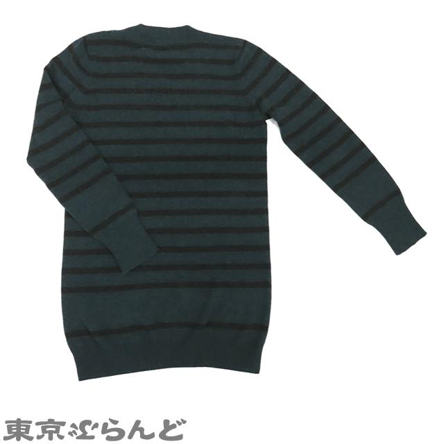 CHANEL（シャネル） ロング丈ニット P41974K03184 グリーン系xグレー