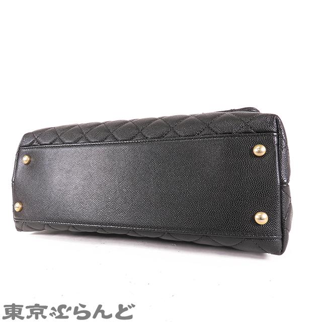 CHANEL（シャネル） マトラッセ チェーン ショルダーバッグ 黒 G金具