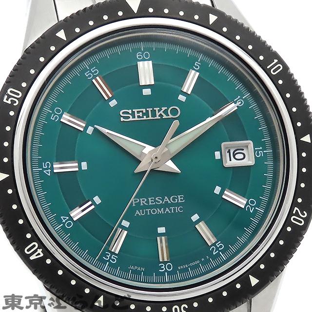 セイコー SEIKO プレザージュ 2020年限定 1964本限定 SARX071 6R35-00K0 グリーン SS クラウン オマージュ 箱・保証書付き 腕時計 メンズ 自動巻 101698378｜tokyobrand｜05