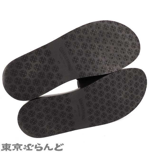 クロムハーツ CHROME HEARTS CHプラス レザー スライドサンダル 
