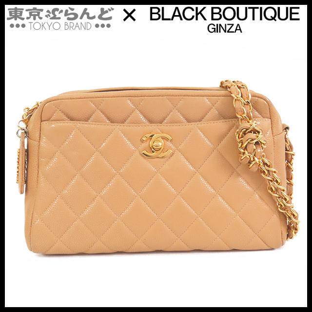 CHANEL ベージュ チェーンバッグマトラッセシャネルビンテージ-adidas