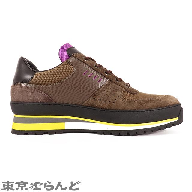 LOUIS VUITTON（ルイ・ヴィトン） ランニングシューズ ブラウンxマルチ