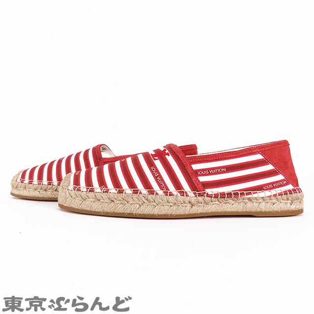 LOUIS VUITTON（ルイ・ヴィトン） エスパドリーユ スリッポン ボーダー