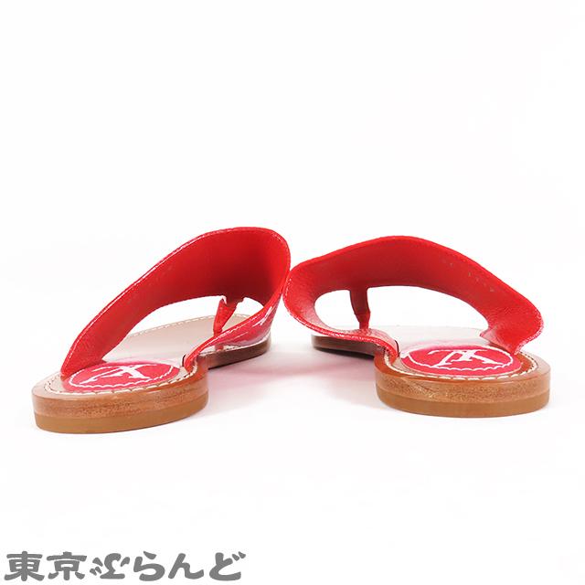 LOUIS VUITTON ルイヴィトン モノグラム エスカルパルマ レッド LOUIS VUITTON ルイヴィトン モノグラム エスカルパルマ レッド