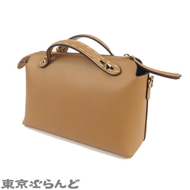 FENDI（フェンディ） バイザウェイ ミディアム 8BL146 ベージュ レザー 
