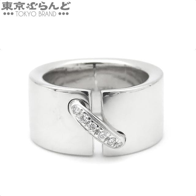 CHAUMET（ショーメ） リアン ダイヤモンド リング K18WG 8号相当 6PD