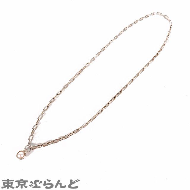 【受注生産品】 ティファニー TIFFANY&Co. フレッシュウォーターパール ネックレス シルバー SV925 パール ハードウェア チェーン ペンダント レディース 101699695