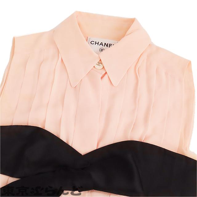 CHANEL シャネル ビスチェ ブラウス カットソー P35586V02158 ヌード 