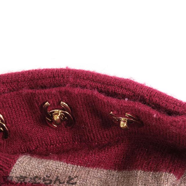 CHANEL（シャネル） ロング丈ニット P41974K03184 ワインレッドx