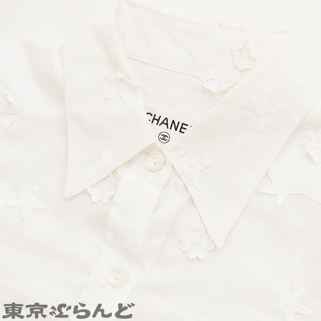 CHANEL（シャネル） ブラウス P33036V23706 ホワイト コットン 08P 星