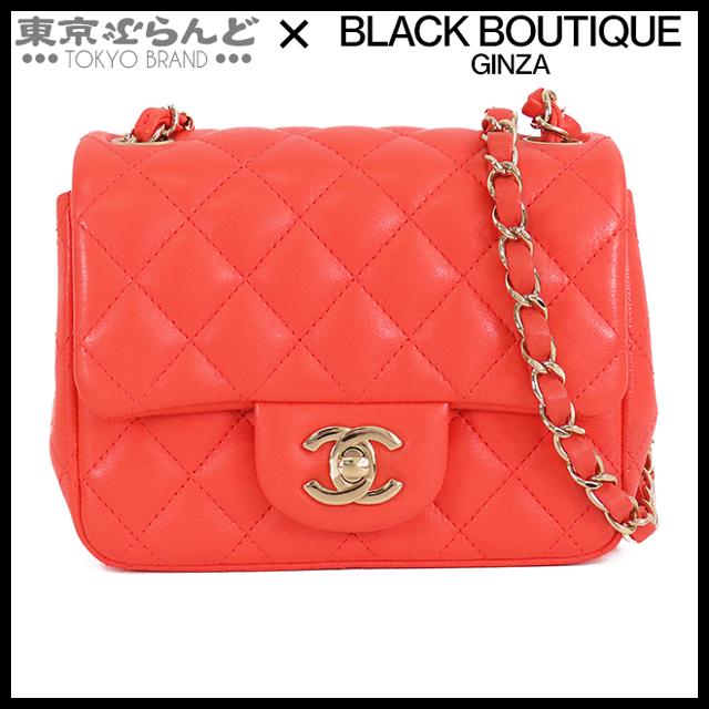 シャネル CHANEL マトラッセ ミニフラップバッグ 17 コーラルピンク 