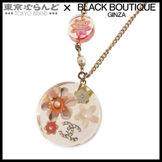 CHANEL（シャネル） フラワー ネックレス 16C シャンパンゴールドx