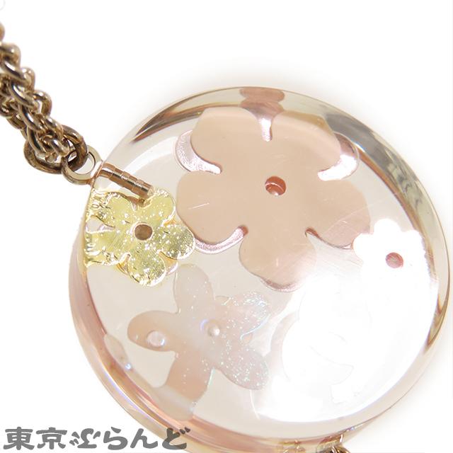 CHANEL（シャネル） フラワー ネックレス 16C シャンパンゴールドx
